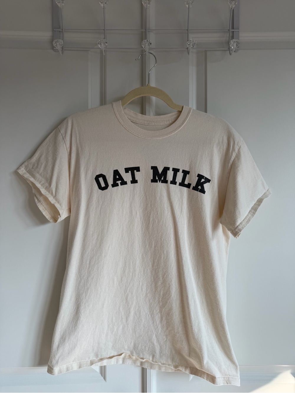 Oat Milk Short Sleeve Tee - Cream